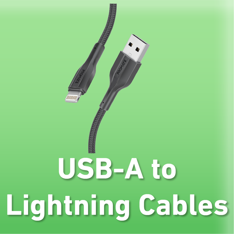 USB-A to Lightning Cables